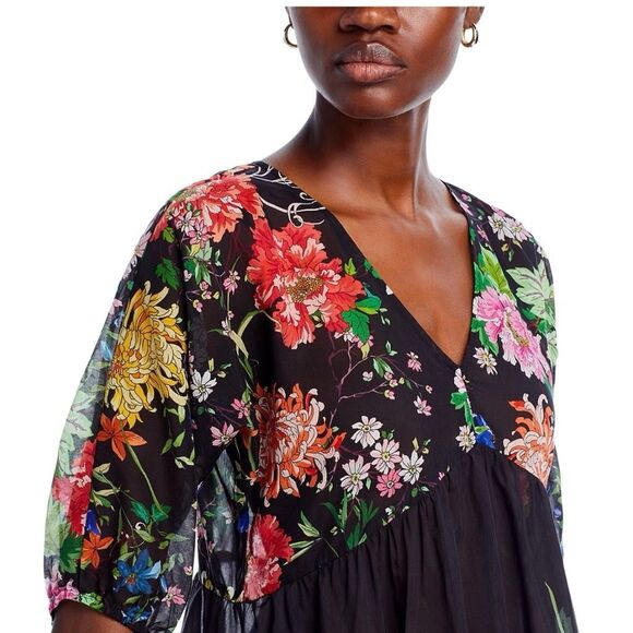 Johnny Was Women's Metalli Notte A-Line Dress Medium - Picture 9 of 14